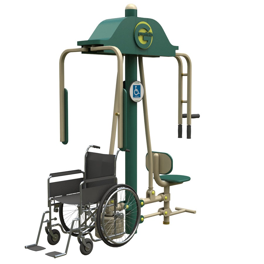 2-Person Accessible Butterfly Combo Config. A Render
