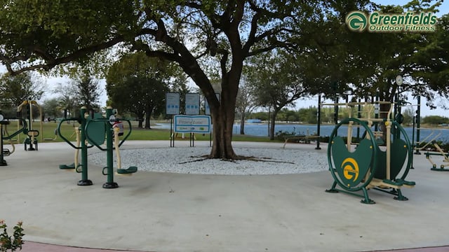 Intro screen for a video highlighting Amelia Earhart Park in Miami-Dade County, FL