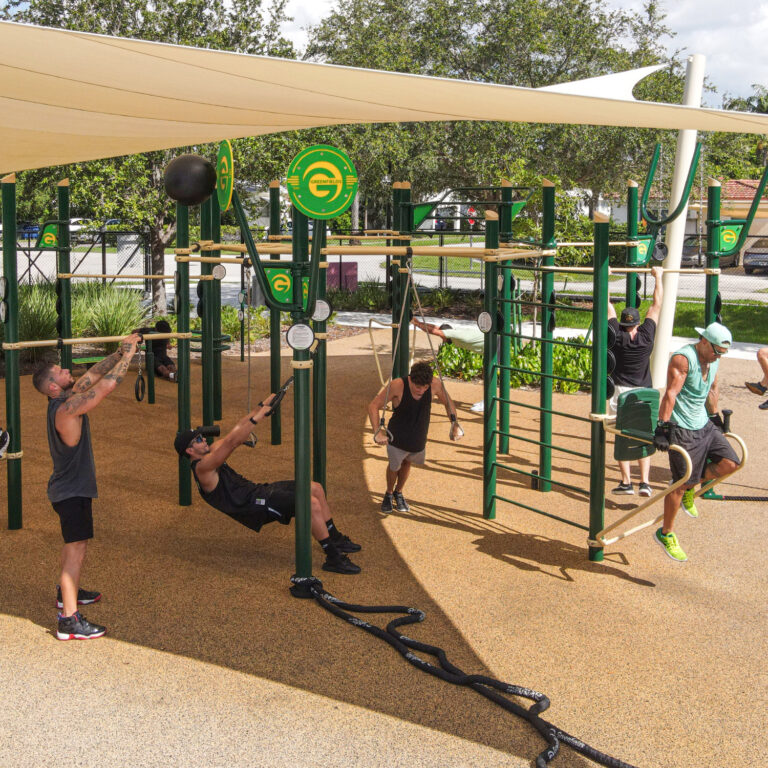 25-Person Mega Functional Fitness Rig