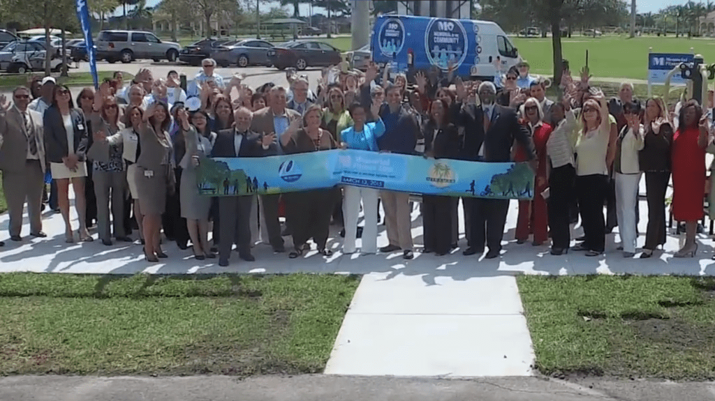 Miramar Regional Park Memorial Fitness Zone opening