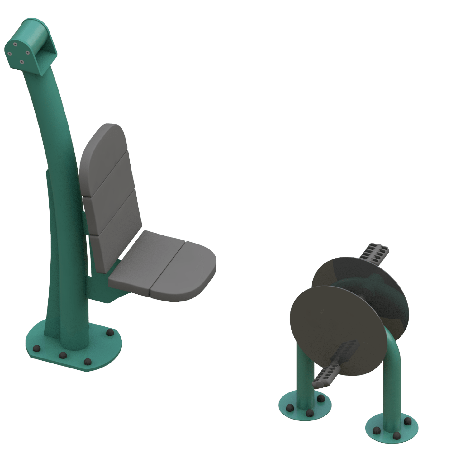 Recumbent Bike Render