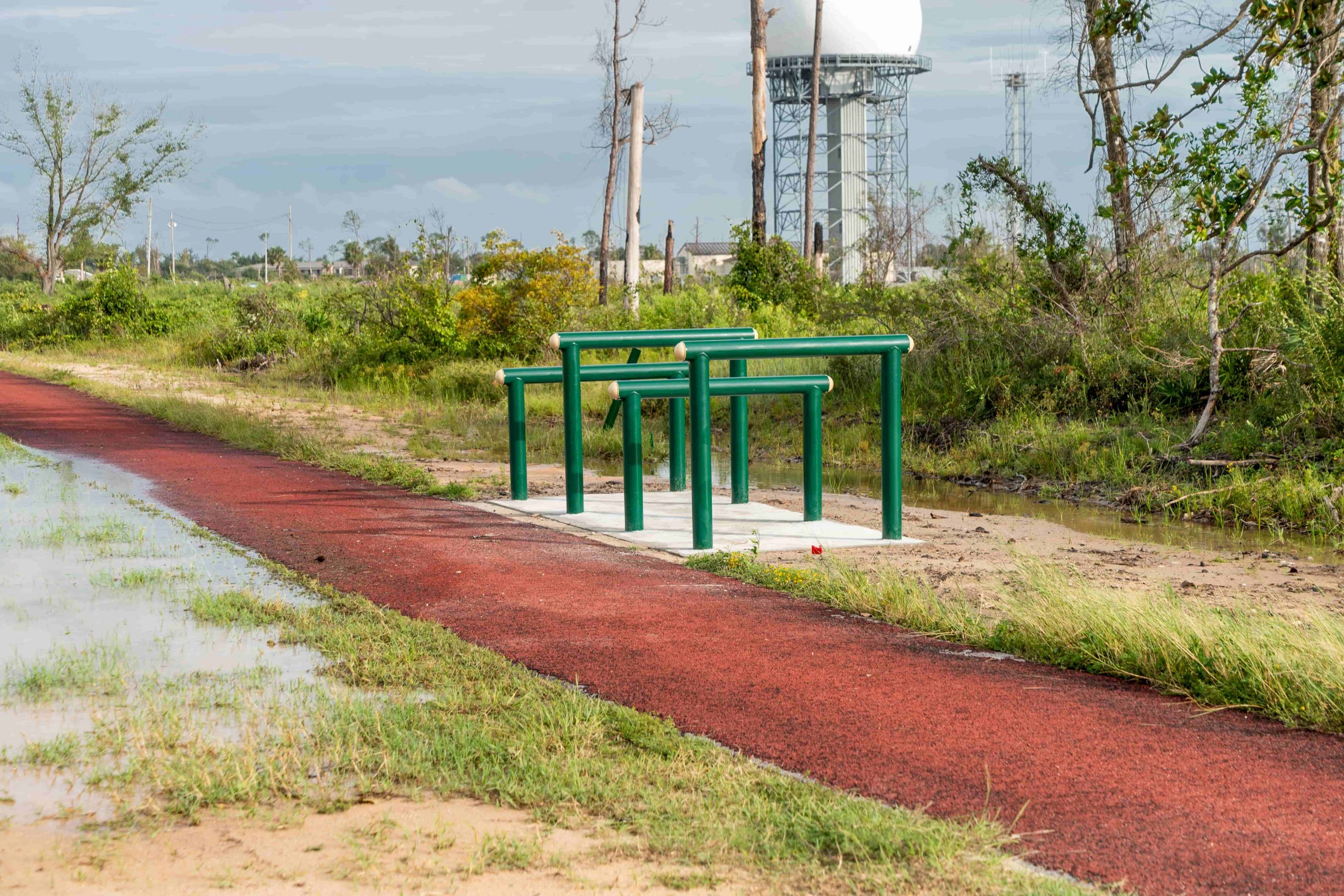 Fitness Equipment on Military Base