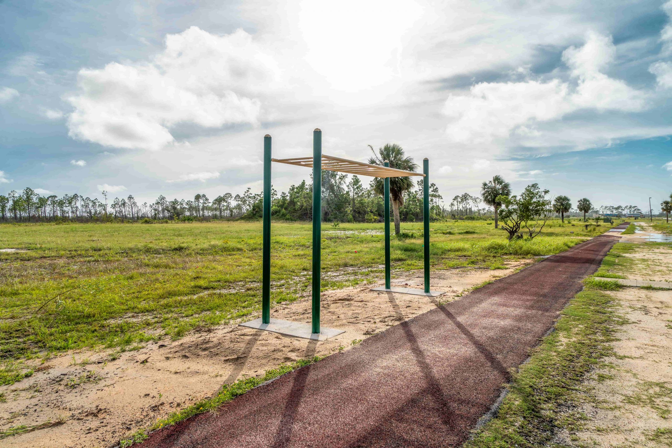 Fitness Equipment on Military Base