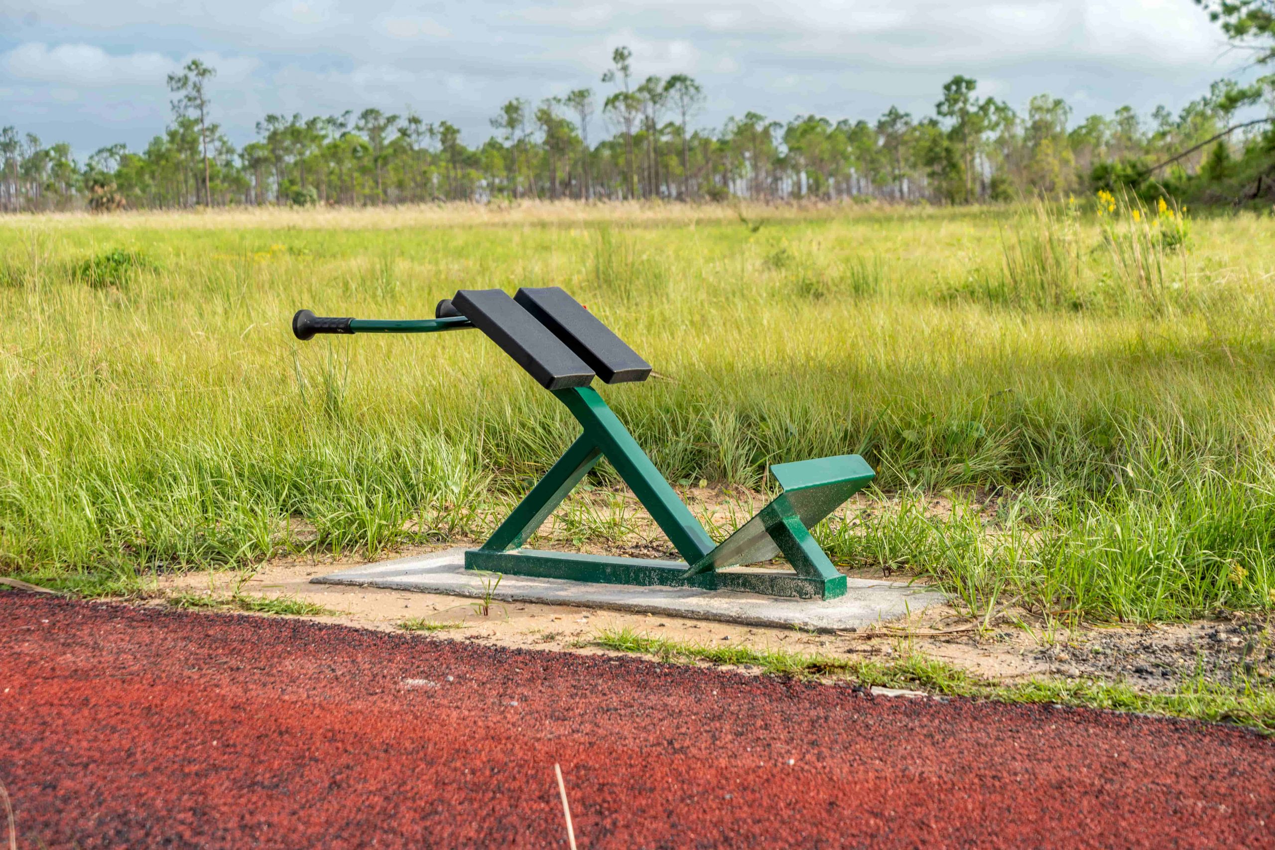 Fitness Equipment on Military Base