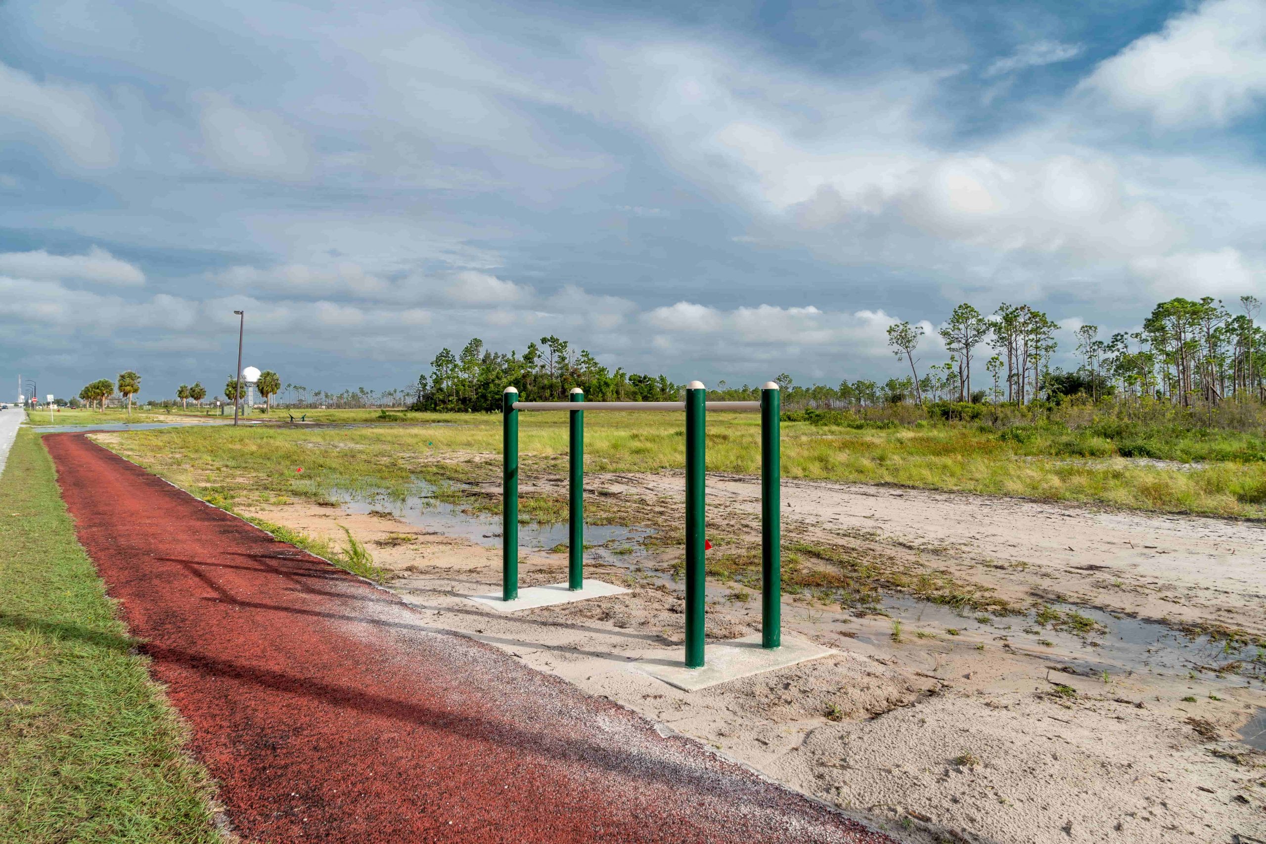 Fitness Equipment on Military Base
