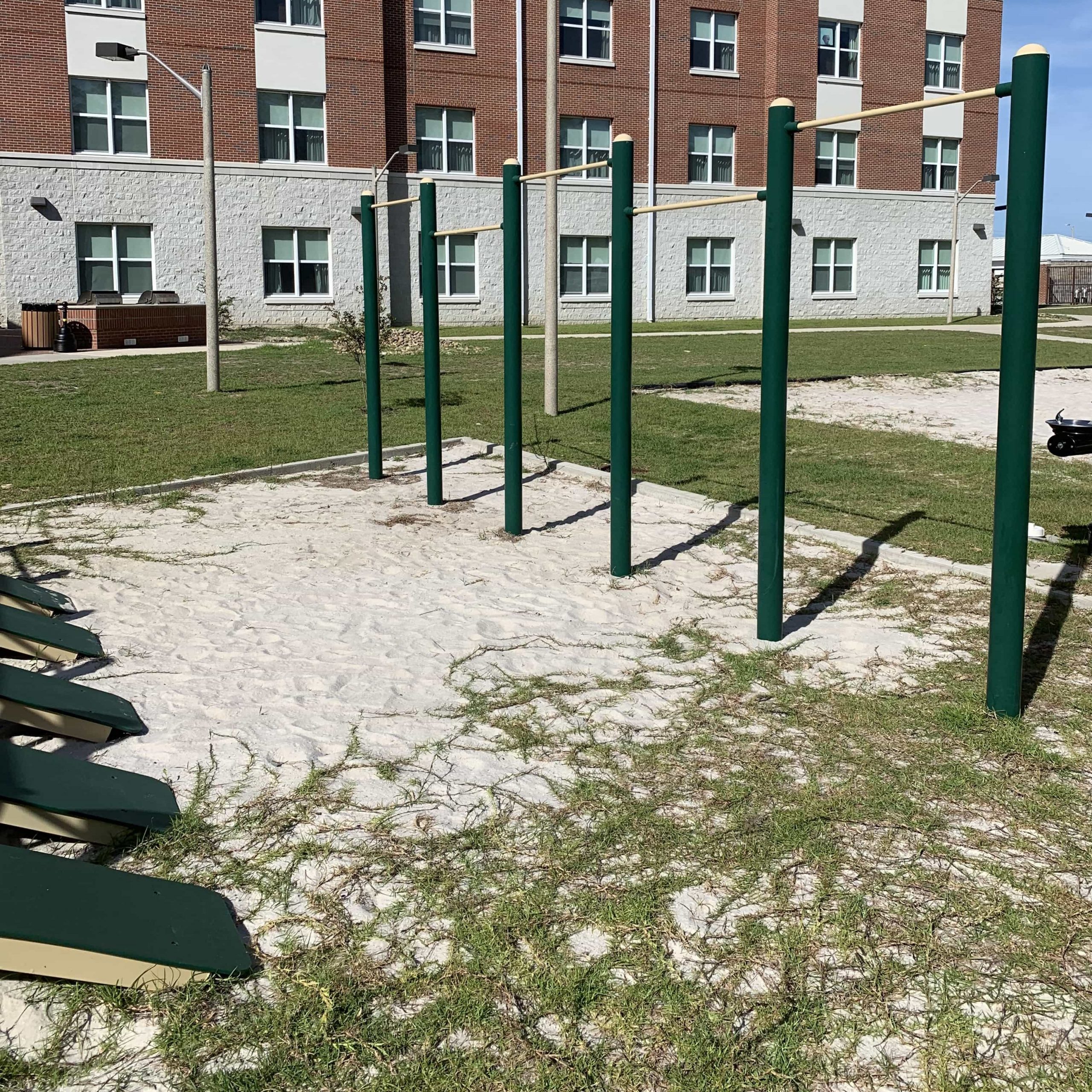Fitness Equipment on Military Base