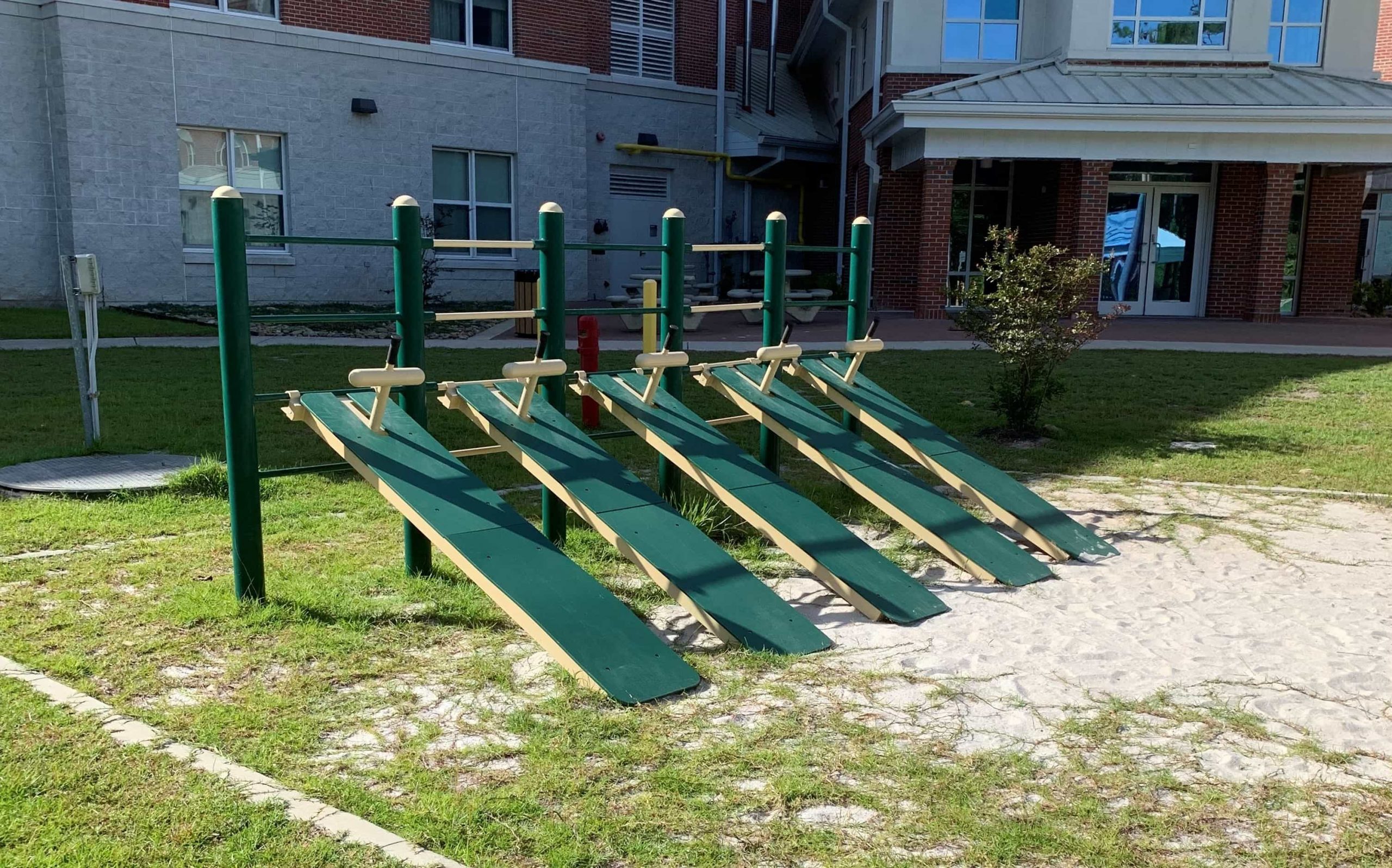 Fitness Equipment on Military Base