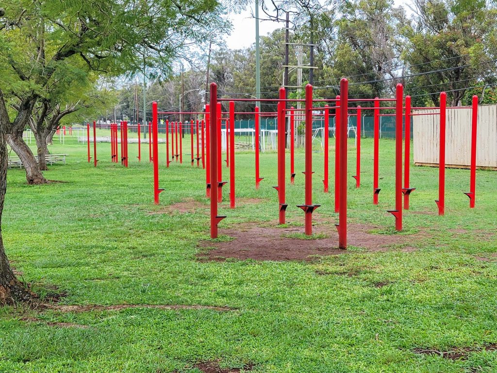 Red 4-Person Climbing Pods