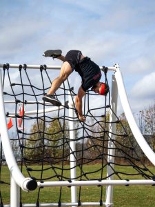 x-treme ninja course 3 spider crawl