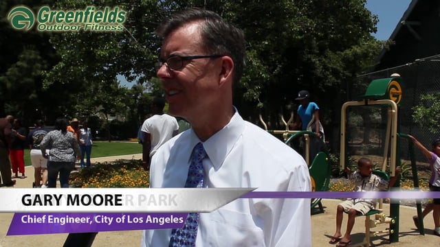 Intro screen for a video highlighting Benny Potter Park