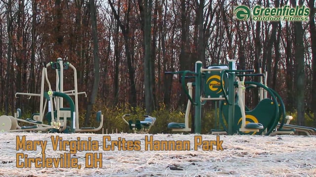 Intro screen for a video highlighting Crites Hannan Park