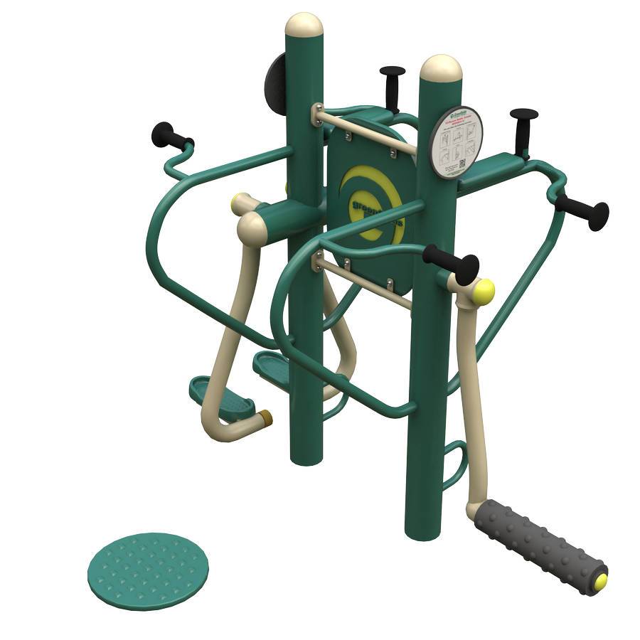 4-Person Lower Body Combo Render