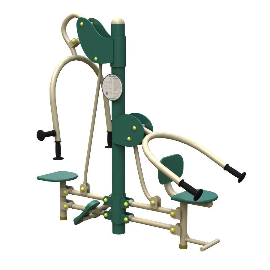 2-Person Back & Arms Combo Render