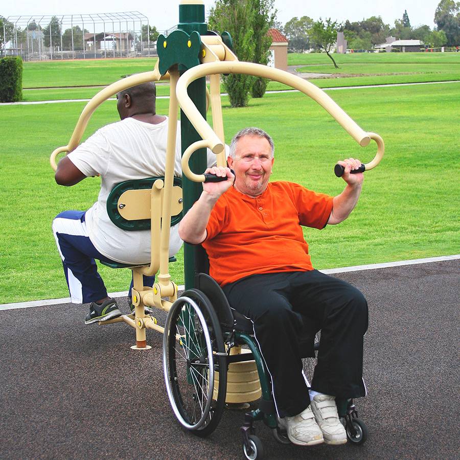 2-Person Accessible Vertical Press