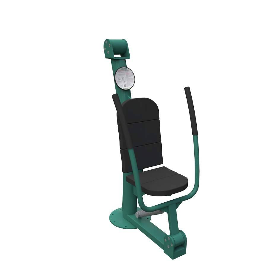 Adjustable Chest Press Render